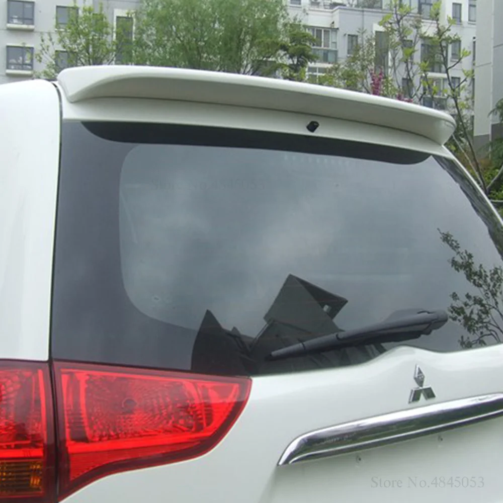 AITWATT для Mitsubishi Pajero Sport 2006 2019 автомобильный черный Задний спойлер АБС пластик