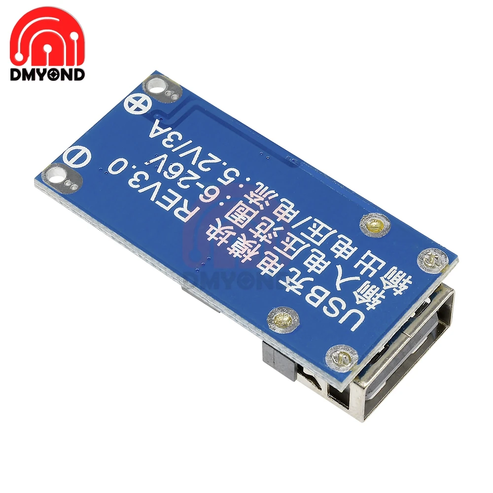 Модуль регулятора напряжения 9 В 12 24 5 3 А USB понижающий регулятор конвертер