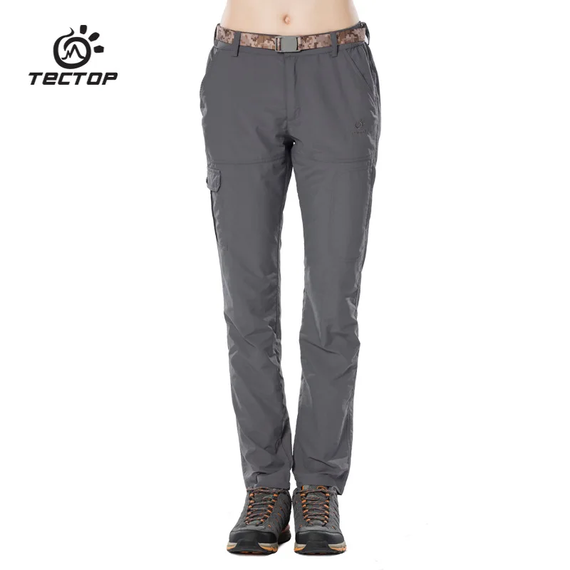 

TECTOP PS6310 Spring and Summer Outdoor Quick Dry Sport Pants,Sold Long Elastic Polyester Women Pants