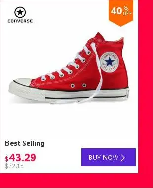 Converse Оригинальные кроссовки в черно-белую полоску Кроссовки парусиновые туфли для мальчиков и девочек высокое Скейтбординг обувь 154118C