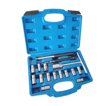 

17pc Diesel Injector Seat Cutter Set Universal Tool Kit