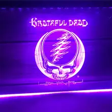 C144 Grateful светодиодный неоновые световые знаки