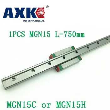 

15mm Linear Guide Mgn15 L=750mm Linear Rail Way + Mgn15c Or Mgn15h Long Linear Carriage For Cnc X Y Z Axis