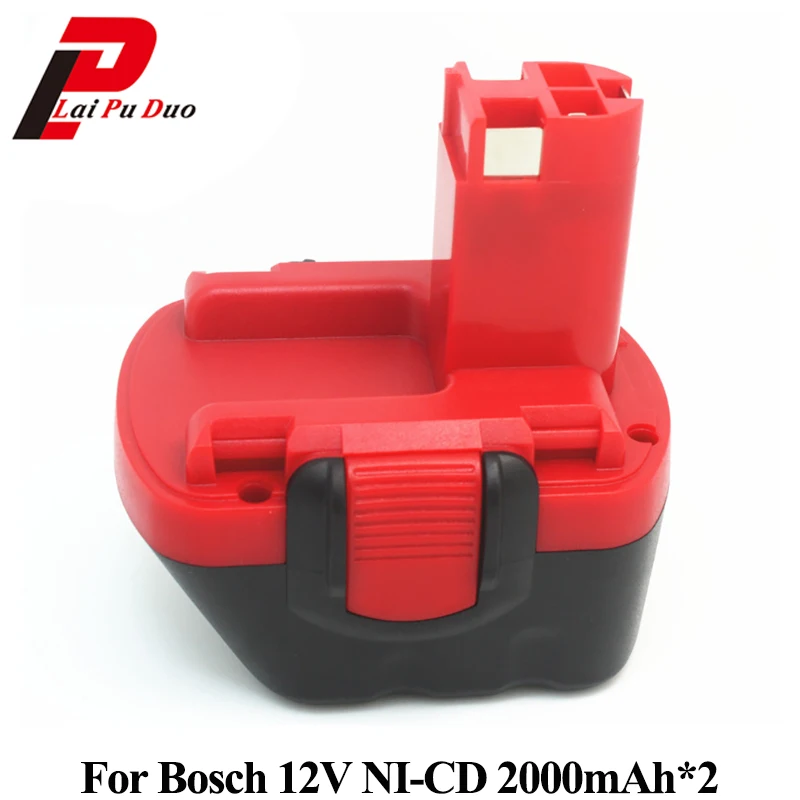 

2PCS 12V 2.0AH Replacement Battery For BOSCH GSR 12V GLI 12V AHS GSB GSR PSR 12 12VE BAT043 BAT045 BAT046 BAT049 BAT120 BAT139