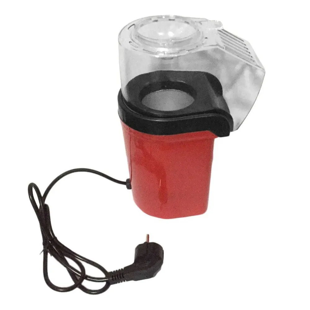 Мини Elektrische huishudelijke прибор для изготовления попкорна Automatische Rode попкорн Natuurlijke Popcorn thuisgebrik huishudeli