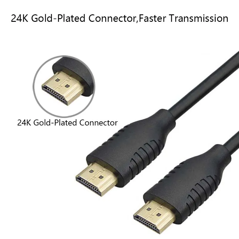 Высокоскоростной кабель HDMI 1 4 1080P 3D для HDTV позолоченное соединение с красной
