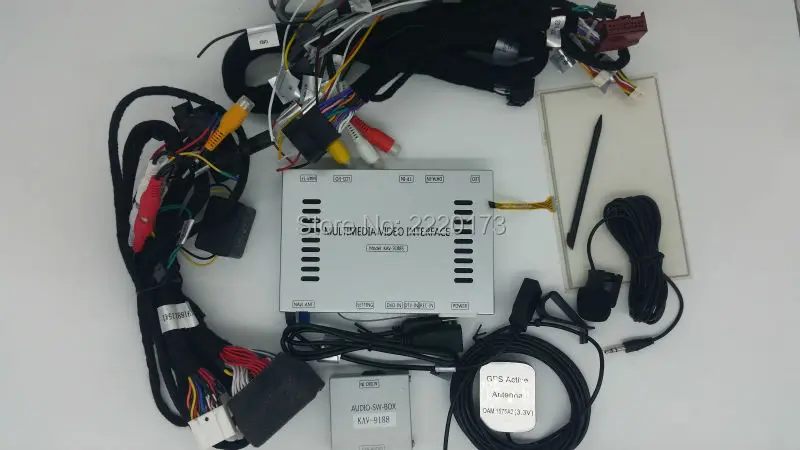 Flash Deal Car Stereo Interface For AUDI 6.5 " Screen A5 Q5 A4 With Touch Screen GPS Antenna Handsfree Bluetooth Supported 8