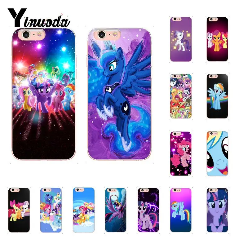 Binful Magic My Little Pony чехол для iphone 12 5 5Sx 6 7 7plus 8 8Plus X XS MAX XR Fundas Capa 12mini|Бамперы| |
