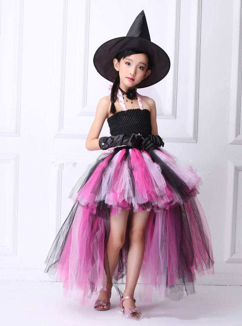 

POSH DREAM Kids Girls Party Tutu Dress Girls Baby Rainbow Birthday Party Photo Prop Costume Kids Children Halloween Dress