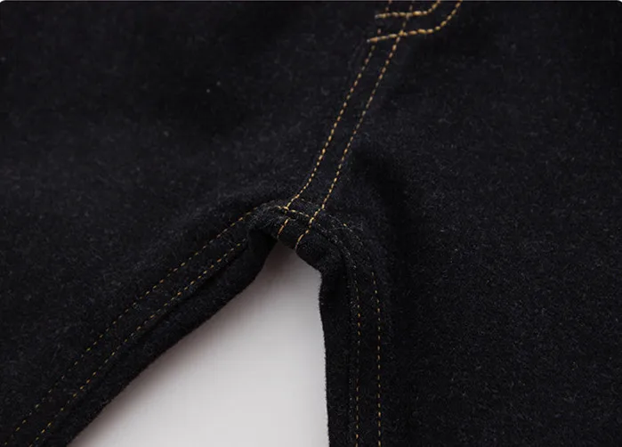 5 Winter Boys Pants Jeans Boy Ripped Jeans Broken Holes Kid Denim Pants Trousers Solid Cotton Elastic Waist