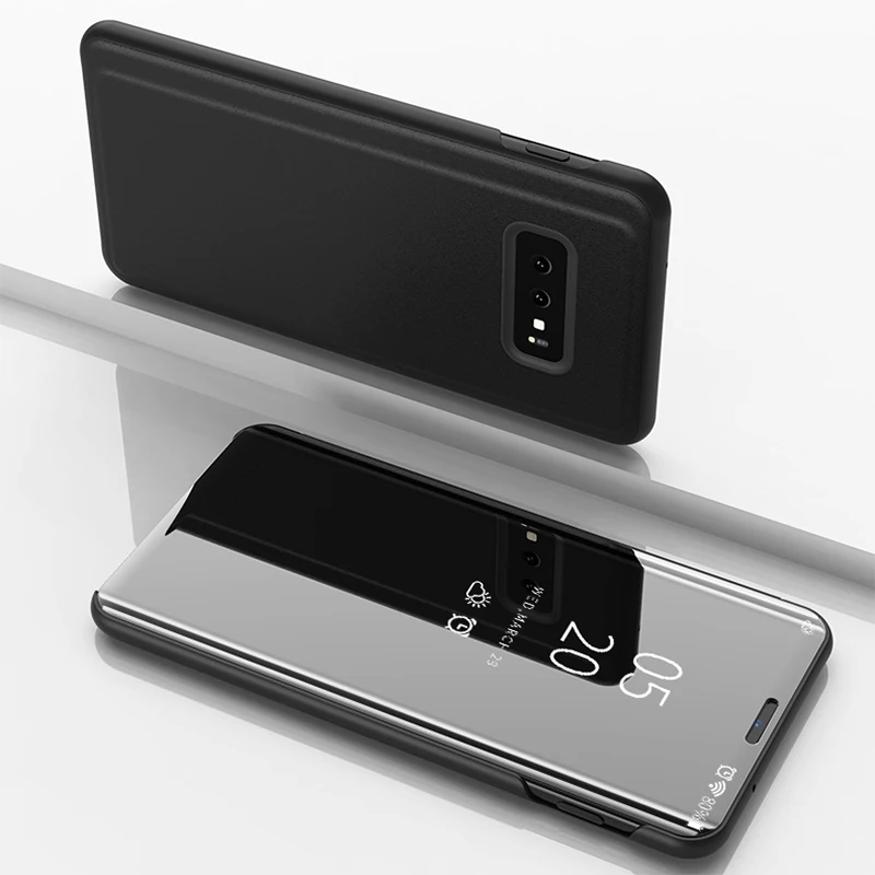 Gooyiyo-для 2019 зеркало Смарт флип чехол для samsung Galaxy A70 A50 M30 M20 M10 крышка S9 S10 плюс 5G S10E