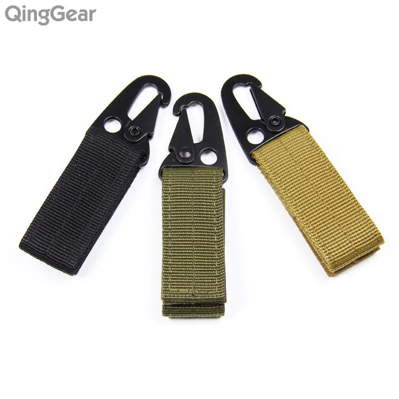 Details about    MOLLE webbing belt buckle Quick clasp key chain  service buckle  backpack clasp 