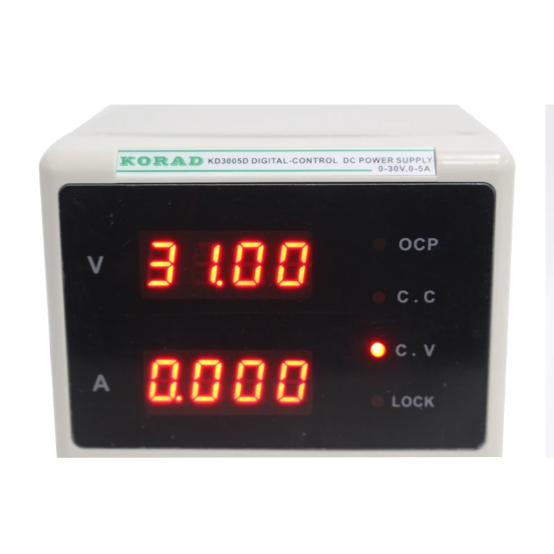KD3005D DC Encoder Adjustable CNC Power Supply 30V5A Constant Voltage Constant Current Source mA Display 10mV 1 mA Accuracy (3)