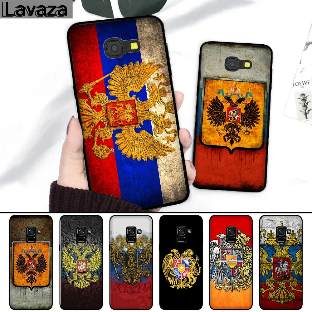 Lavaza Армении Албании флаг России силиконовый чехол для Samsung A3 A5 2016 2017 A6 плюс A7 A8 A9 J6