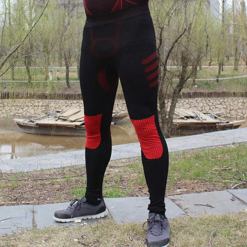 2017 new Men compression pant tights Base layer elastic long pants leggings font b running b