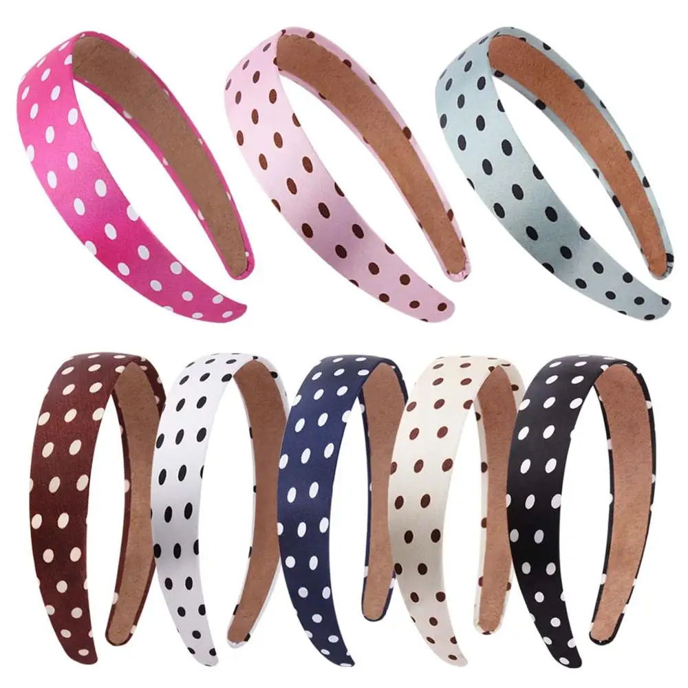 satin polka dot ribbon