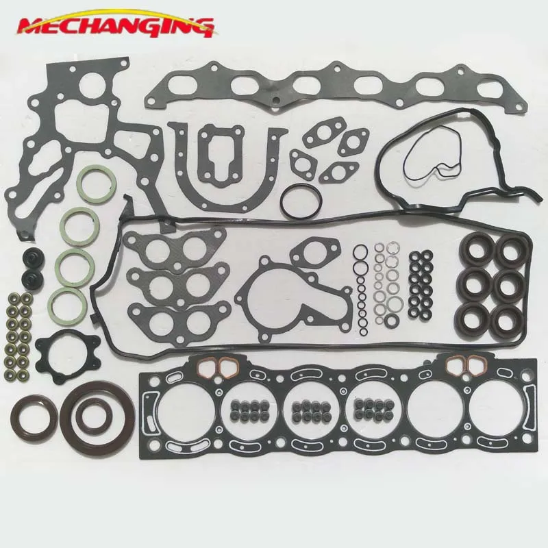 

customized LOGO FOR TOYOTA CRESSIDA Saloon GX81 2.0L 1GFE Automotive Spare Parts Engine Parts Full Set Engine Gasket 04111-70062