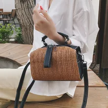 Female Straw Beach Bag Tote Crossbody Bags Women 2019 Summer Wicker Designer Handbags Ladies Hand Rattan Shoulder Messenger Bag Female Straw Beach Bag Tote Crossbody Bags Women 2019 Summer Wicker Designer Handbags Ladies Hand Rattan Shoulder Messenger Bag