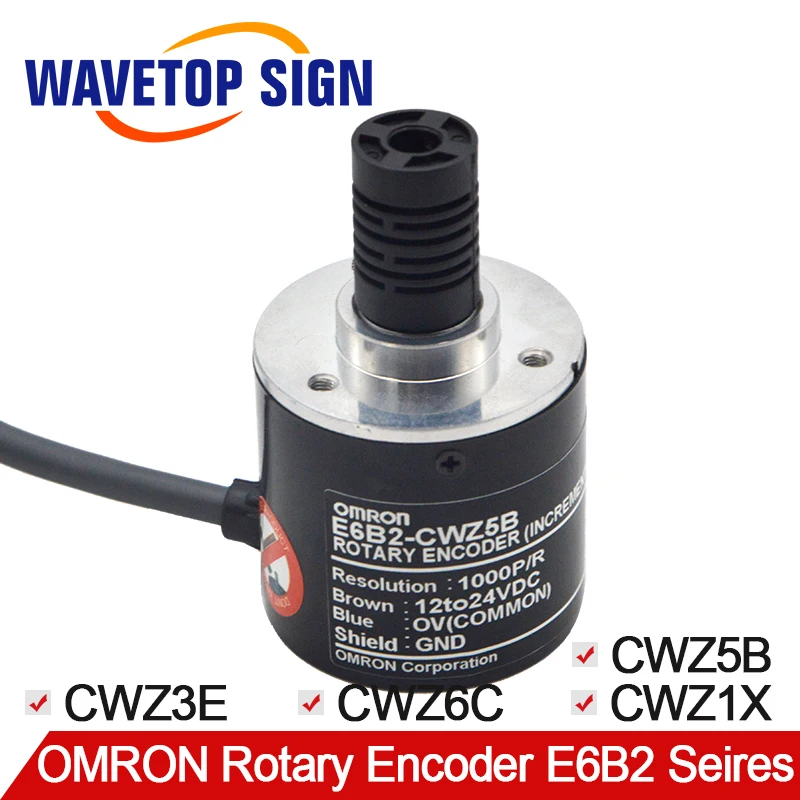 

WaveTopSign OMRON Rotary Encoder E6B2-CWZ3E E6B2-CWZ6C E6B2-CWZ1X E6B2-CWZ5B Input Power DC5-24V