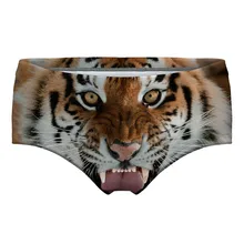 Новое поступление, женские купальники с 3d принтом тигра, треугольные Трусы-шорты, летние пляжные плавки, женские купальники, удобные купальники для женщин