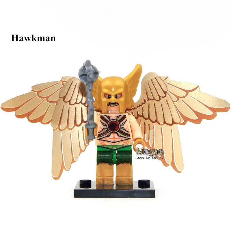 2017 последний Бэтмен фильм Одиночная Продажа Супер Герои Hawkman кирпичи блоки