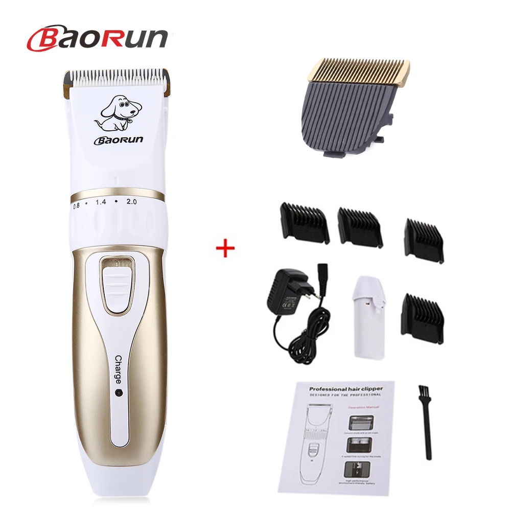 

Professional Electric Dog Hair Clipper Cutter Rechargeable Pet Cat Dog Hair Trimmer with Grooming Shaver Set Pet Haircut Machine