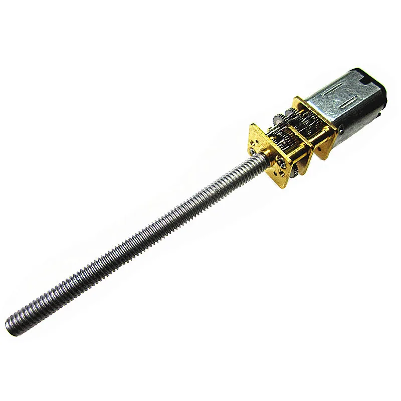 

M4*55 thick and extra long thread N20 motor N20 screw micro motor reducer Miniature thread dc gear motor
