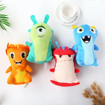 

1/4pcst 20cm Slugterra Plush Doll Toys Bludgeon Burpy Doc Joules Anime Slugterra Plush Toys Soft Stuffed Animal Dolls For Kids