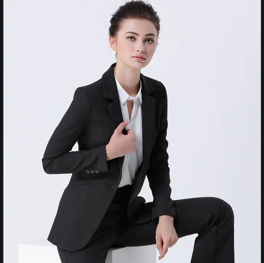 Women-suit-fashion-western-style-formal-business-OL-vocational-suit-high-quality-custom-lapel-long-sleeved