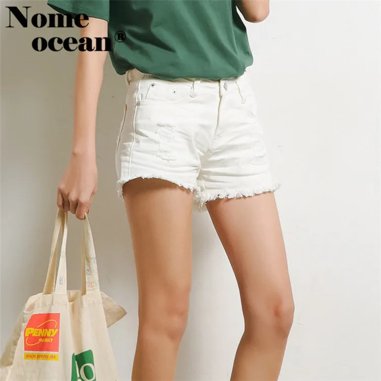 Sexy Women Shorts Ripped Hollow Out Holes Denim Shorts 2018 Summer