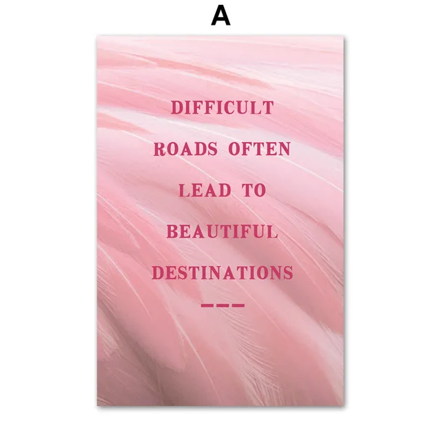 Pink-Pineapple-Flower-Motivational-Quote-Wall-Art-Canvas-Painting-Nordic-Posters-And-Prints-Wall-Pictures-For.jpg_640x640