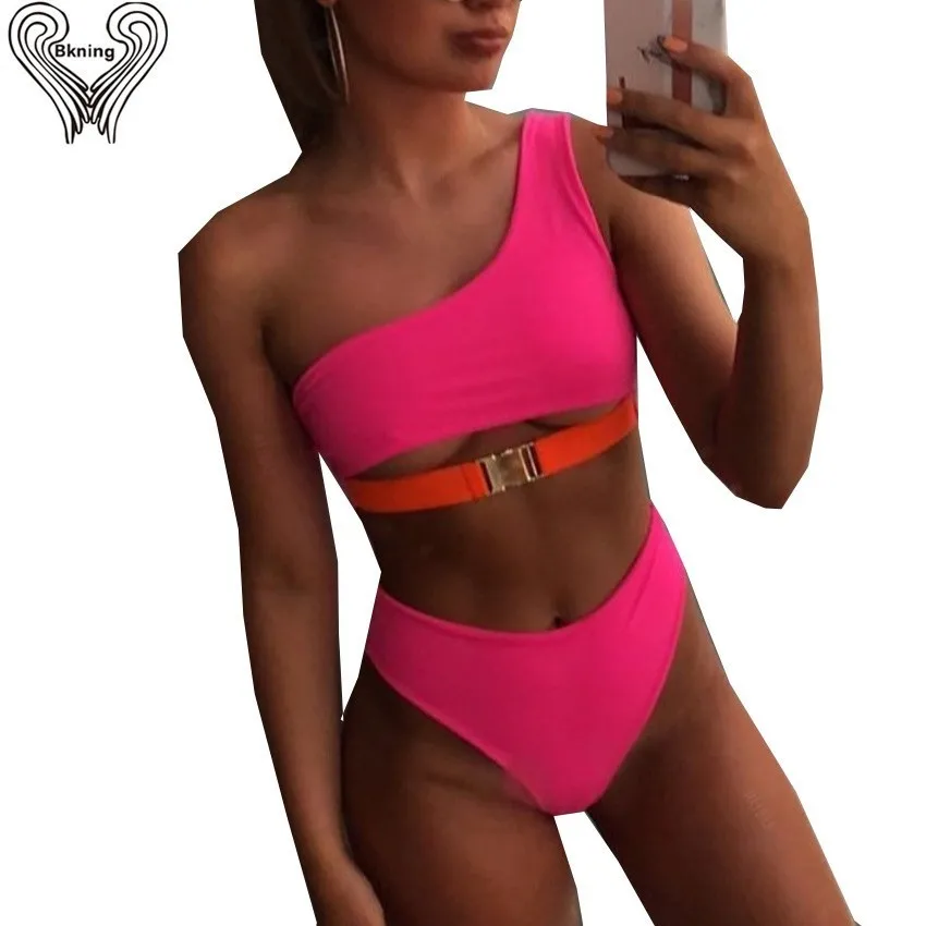 hot pink swimsuits