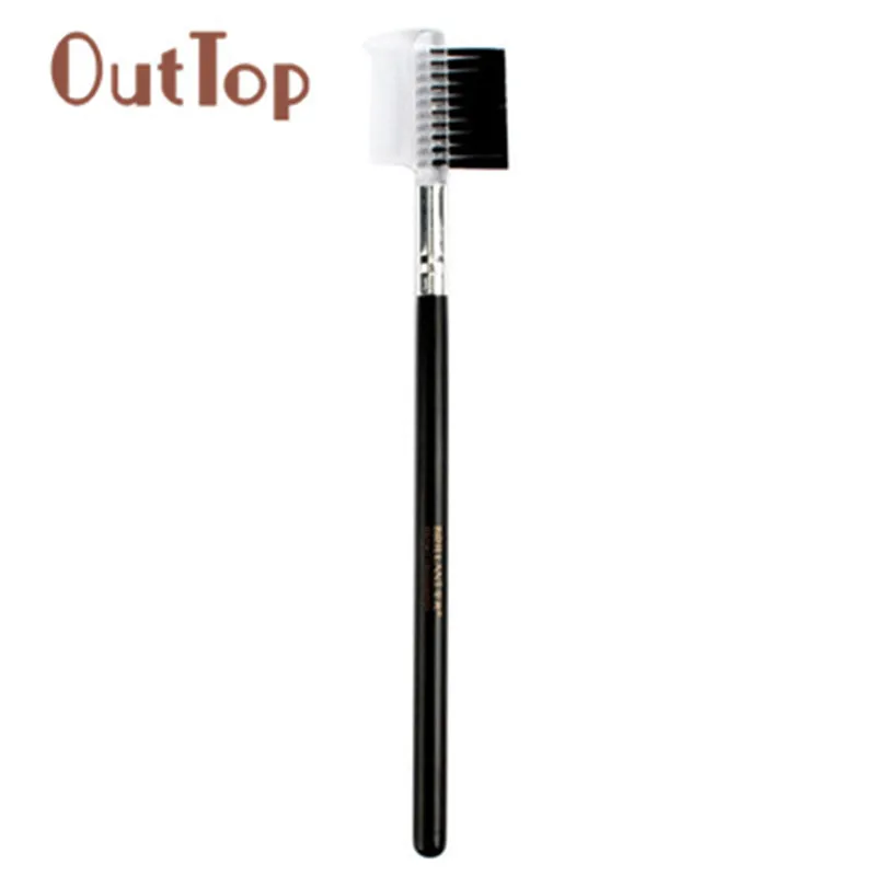 

OutTop New fashion Eyebrow Eyelash Dual-Comb Extension Brush Comb Cosmetic Makeup Tool CP p#