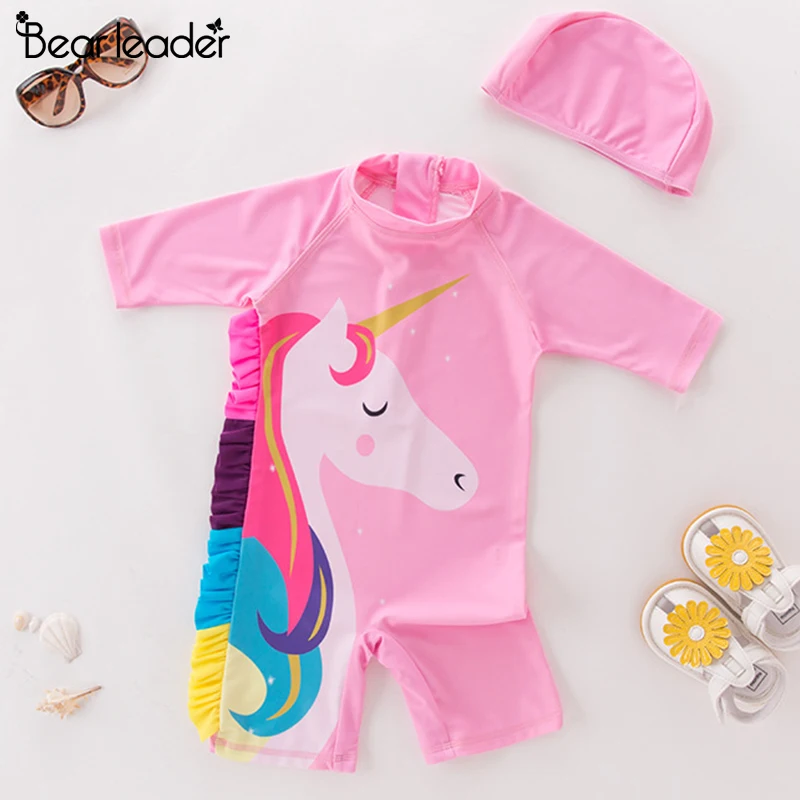 

Bear Leader Girls Clothing Set Fashion Baby Girls Swimsuit Unicon Swimwear Girls One-piece Swimsuit Kids Swimwear for Girls