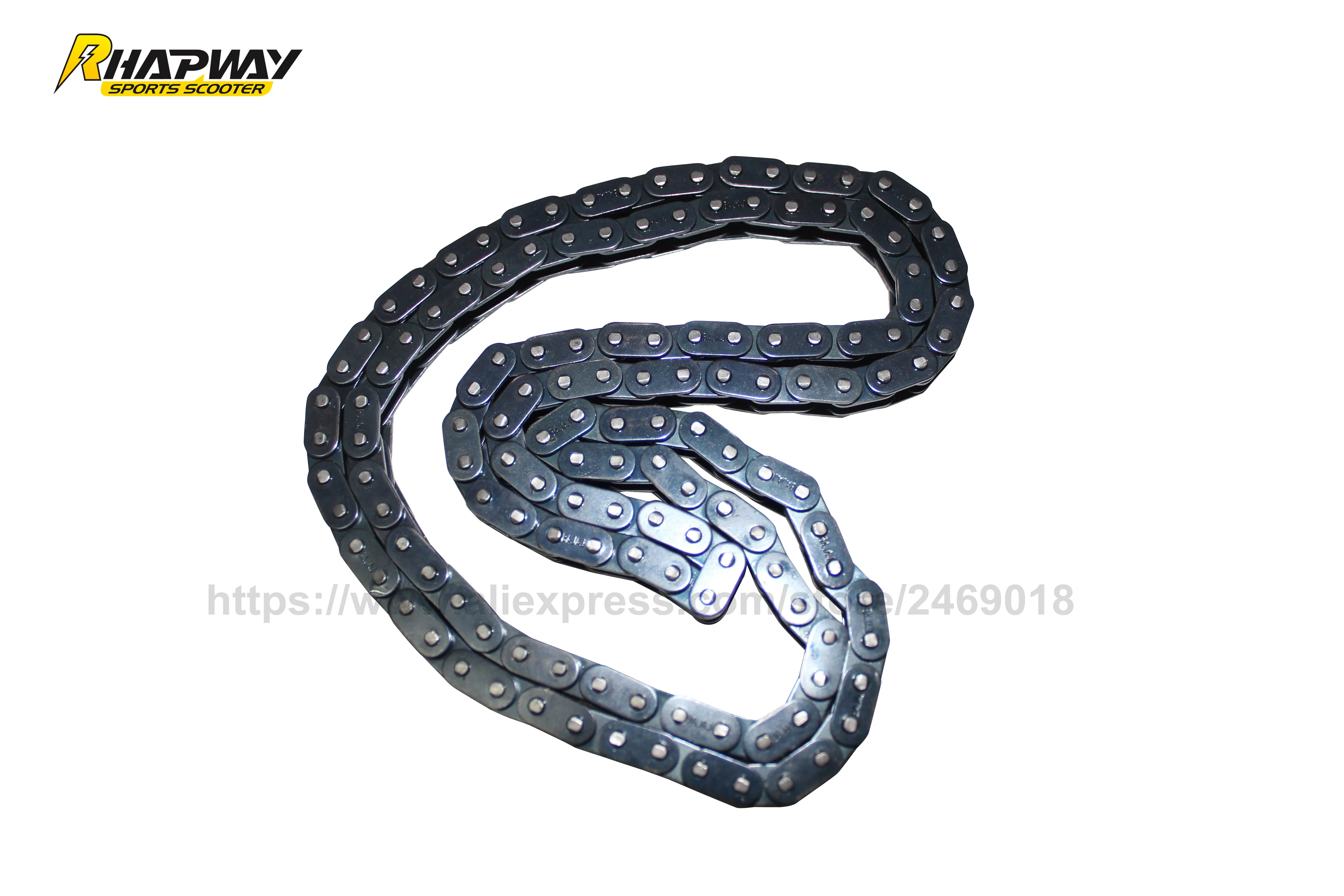 25H 138 Links Electric Scooter Chain/H Shape 87 cm Length Scooter Chain