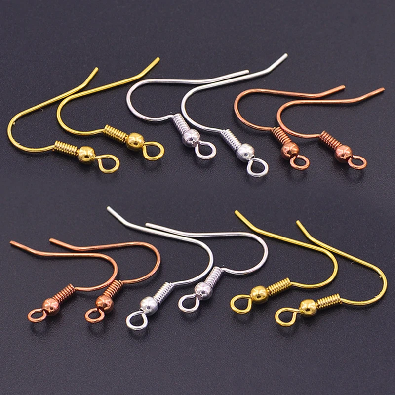 

50pcs/lot DIY Earring Findings Earrings Clasps Hooks Fittings Jewelry Making Accessories stainless steel Hook Earwire Jewelry