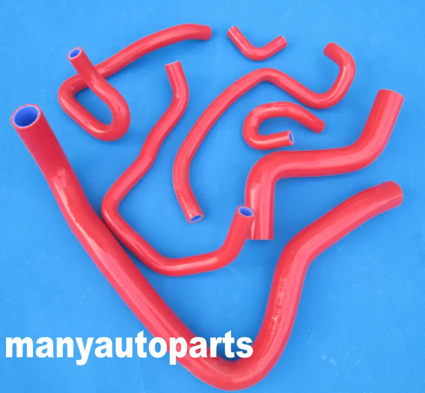 

7PCS SILICONE HOSE FOR HONDA ACCORD SIR/-T CF4 F20B 97-01/Torneo Euro-R CL1 00-02 RED