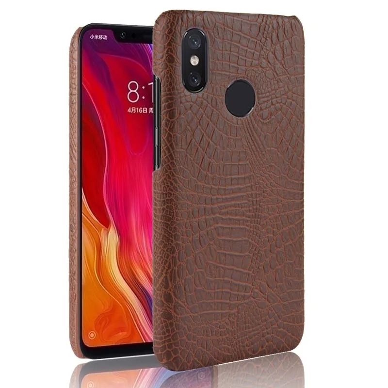 

Xiomi Mi A1 5 5C 6 8 SE 5S Plus Case Cover Crocodile Back Case Funda Xiaomi Mi Mix 2S Max 2 3 Note 2 3 Mi5 Mi8 MiA1 Coque