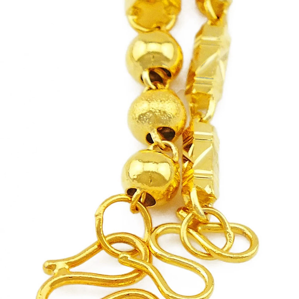 Классическое мужское ожерелье из желтого золота, наполненное крутой цепочкой, ожерелье 23"