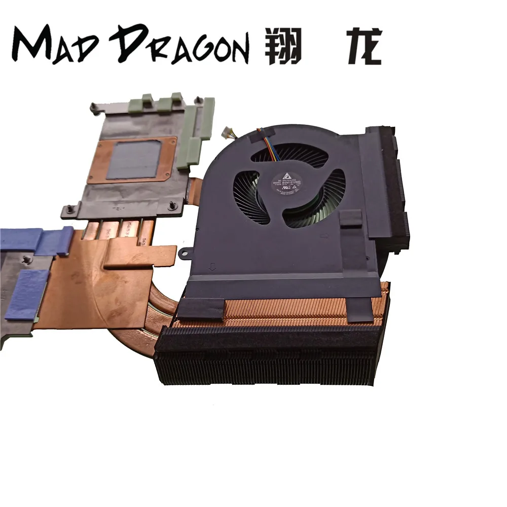 Бренд MAD DRAGON, охлаждающий вентилятор для ноутбука Dell ALIENWARE 51M-17 AREA-51M RTX 2080 0FY4CJ FY4CJ AT2F1005DT0