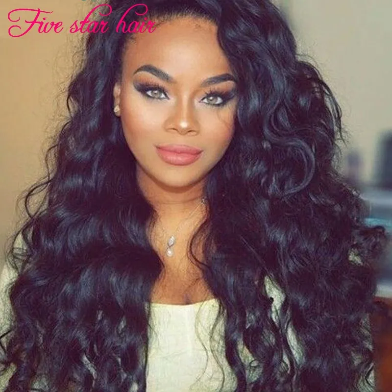 Wholesale Silk Top Lace Front wig 8A grade 150 density Glueless Full Lace Brazilian Wavy wigs