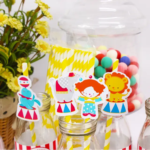 Circus Birthday Party Table Centerpiece Girl Birthday Party