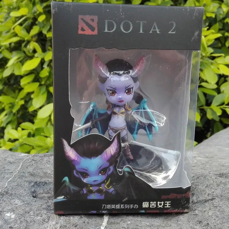 Фигурки героев игры Dota 2 4 шт. SLARK TINY Doom в коробке ПВХ фигурки коллекция dota2