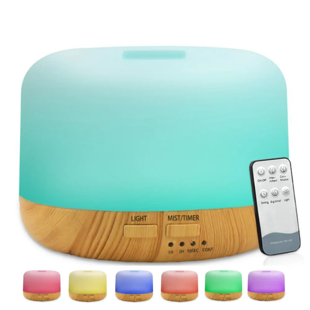 300ml New Smart Control Electric Air Freshener with Led Light Ultrasonic Essential Oil Diffuser