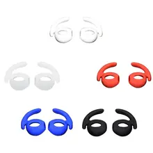 1 пара чехол для наушников-вкладышей Мягкие силиконовые накладки для ушных крючков Замена для Apple Airpods Беспроводная bluetooth-гарнитура