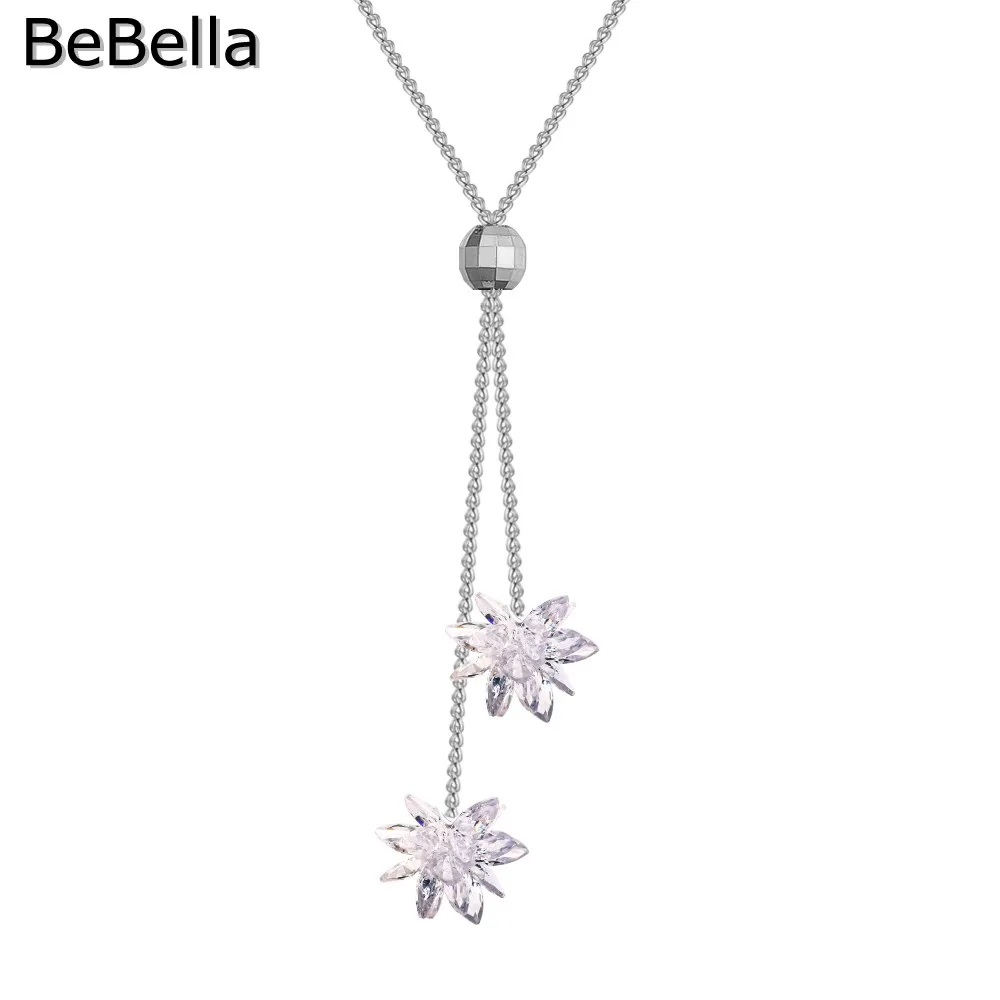 Женское Ожерелье BeBella Двухрядное ожерелье с кубическим цирконием ювелирное