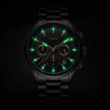 2019LIGE мужские часы Топ бренд класса люкс мужские военные спортивные кварцевые часы мужские водонепроницаемые часы из нержавеющей стали Relogio Masculino