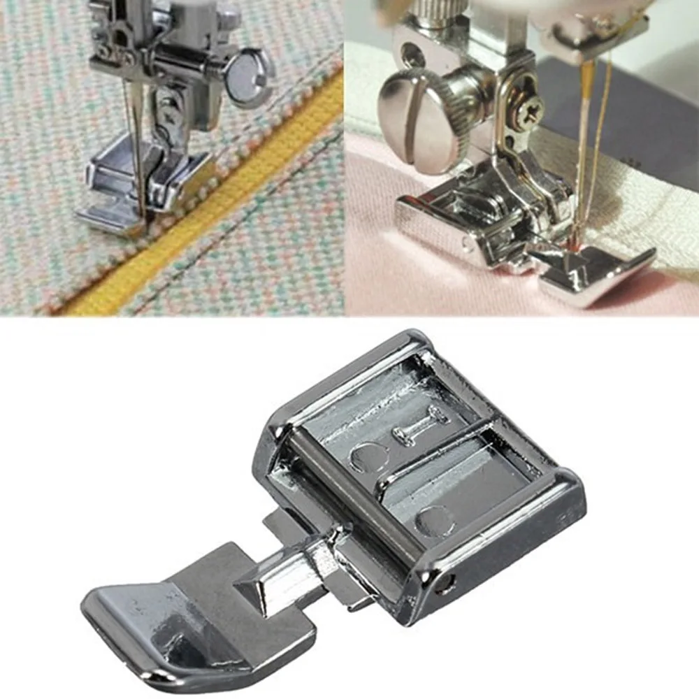 

Compatible Zipper Presser Foot Left & Right For Domestic Sewing Machines
