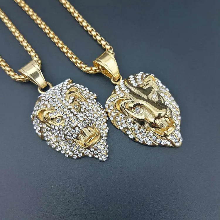 Женская и мужская цепочка с подвеской в стиле хип хоп|franco chain|zircon necklacenecklace men |
