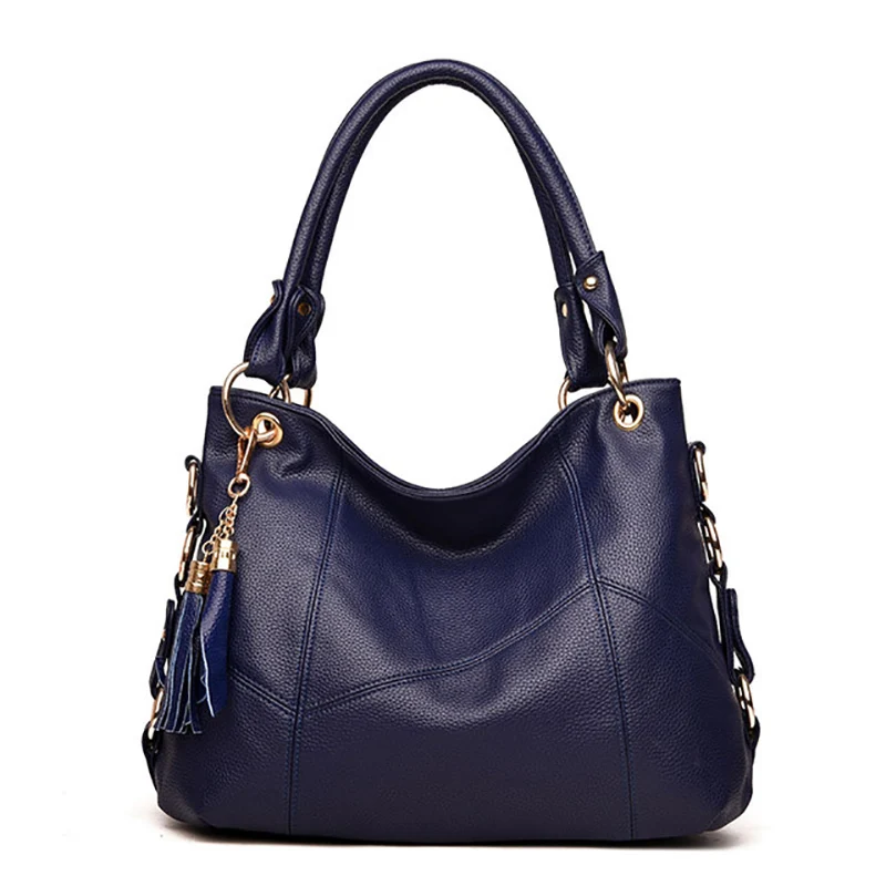 

Genuine Leather Women Handbags Luxury Brand Designer Shoulder Crossbody Bag Female Casual Large Totes Ladies Messenger Bag